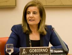 Fátima Báñez, ministra de Empleo y Seguridad Social