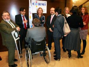 Reunión en la sede del CERMI con representantes de la Comisión de Discapacidad de Congreso