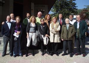 Junta Directiva de FEAPS e 2009, en el extremo derecho de la imagen, Alberto Arbide junto a Paulino Azúa