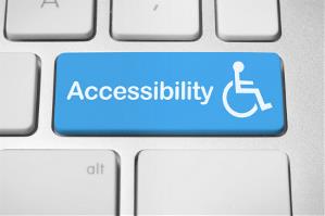 Imagen símbolo de accesibilidad web, de la web disenosocial.org