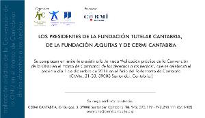 Invitación a la Jornada “Aplicación práctica de la Convención de la ONU en el marco de Cantabria: de los derechos a los hechos”