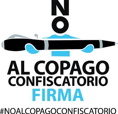 Logotipo NO al COPAGO confiscatorio