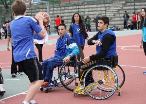 Baloncesto inclusivo. Imagen del CEDI