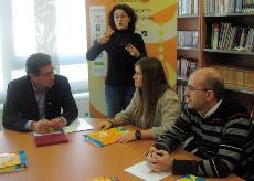 Reunión del CERMI Asturias con el candidato de UPyD
