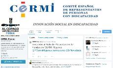 La cuenta oficial del CERMI en Twitter alcanza los 9.000 seguidores