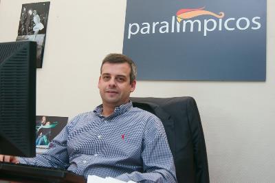 Luis Leardy, director de Comunicación del Comité Paralímpico Español