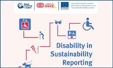 Logotipo utilizado en GRI para introducir la discapacidad en sus memorias de sostenibilidad