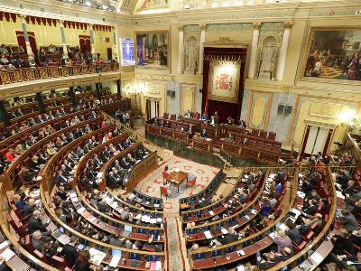 Congreso de los Diputados durante el último Debate de la Nación