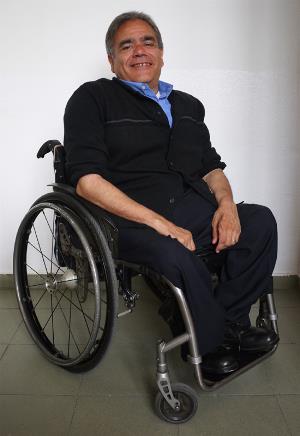 Antonio Guillén, presidente del Cocarmi (Comité Catalán de Representantes de Personas con Discapacidad)