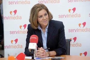 María Dolores de Cospedal, presidenta de Castilla-La Mancha y secretaria general del PP