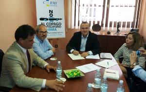 El candidato y la número dos en la lista del Partido Socialista a la Alcaldía de Las Palmas se suman a la campaña del CERMI contra el copago confiscatorio