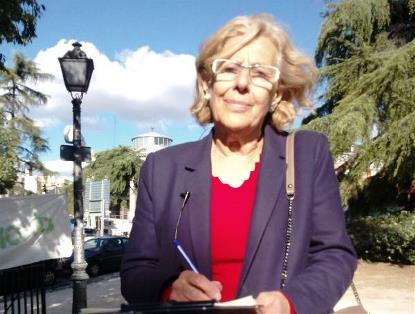 La candidata de Ahora Madrid a la Alcaldía de la capital se suma a la campaña del CERMI contra el copago confiscatorio