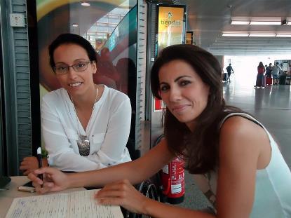 La atleta Teresa Perales y la periodista Ana Pastor se suman a la ILP contra el copago 