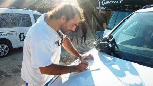 El alpinista aragonés, Carlos Pauner, apoya la ILP contra el copago en dependencia