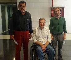  Imagen de los tres últimos presidentes de CERMI Illes Balears (De izq. a dcha.: Rafel Company, Ramón Salas y Guillem Febrer)