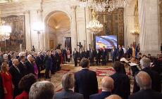 Acto institucional de celebración del 30 aniversario de la adhesión de España a la UE (© Casa de S.M. el Rey)