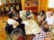 El CERMI-Aragón se reúne con la nueva consejera de Ciudadanía y Derechos Sociales