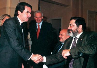 José María Aznar y Mario García