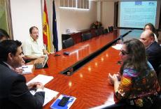 El director del SEF se reúne con representantes de CERMI Región de Murcia
