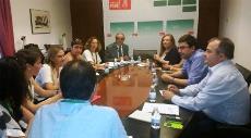 Reunión del CERMI Andalucía con el Grupo Parlamentario Socialista (PSOE Andalucía)