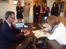 CERMI Cantabria y el Ilustre Colegio Notarial firman un convenio para avanzar en la promoción del ejercicio de los derechos de las personas con discapacidad