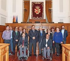 Fernández Vaquero se compromete con el CERMI Castilla-La Mancha a reactivar la Comisión de Discapacidad