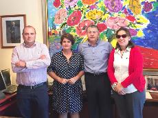 CERMI Región de Murcia se reúne con el presidente del Consejo Escolar, Juan Castaño