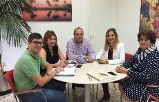 La directora general de Discapacidad y Mayores, Ana Guijarro se reúne con la presidenta del CERMI Región de Murcia