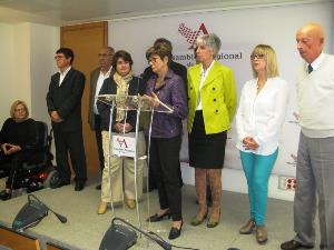 CERMI RM analiza con la presidenta de la Asamblea de la Región de Murcia las demandas de las personas con discapacidad