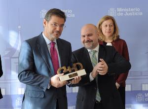 El ministro de Justicia recoge el ‘Premio CERMI.es 2015’