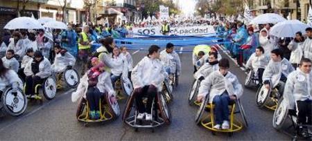 Marcha SOS Discapacidad
