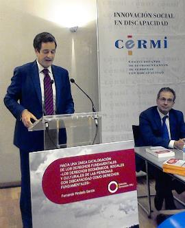 El CERMI entrega el V Premio Derechos Humanos y Discapacidad a Fernando Pindado