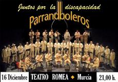 Murcia acogió un concierto solidario de Los Parrandboleros a beneficio de las personas con discapacidad