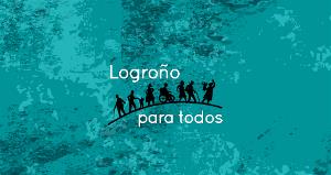 Logroño para todos, imagen de un folleto elaborado por el ayuntamiento de Logroño