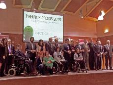 Entregados los ‘Premios PRODÍS 2015’ de CERMI Comunidad de Madrid