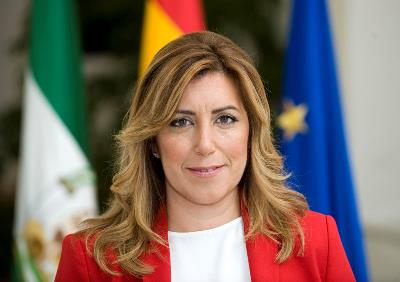 Susana Díaz, presidenta de la Junta de Andalucía 