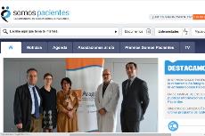 Detalle de la web 'Somos pacientes'