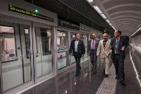 El presidente del CERMI visita Transportes Metropolitanos de Barcelona