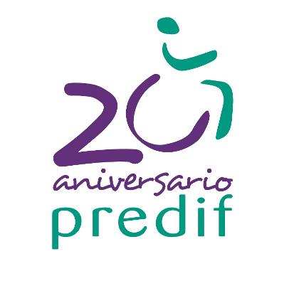 Logotipo del XX aniversario de Predif