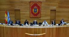 Detalle del Parlamento de Galicia