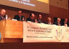 Momento del 'IV Congreso Iberoamericano sobre el Síndrome de Down'
