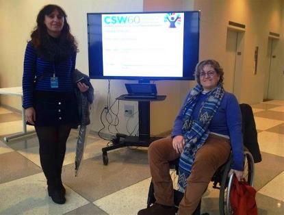 El CERMI visibiliza las demandas de las mujeres y niñas con discapacidad ante las Naciones Unidas en Nueva YORK