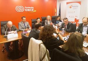 Presentación del 'I Informe del Observatorio sobre Discapacidad y Mercado de Trabajo en España' (ODISMET) de la Fundación ONCE