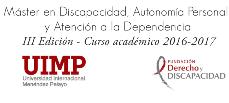 III edición del Máster en discapacidad, autonomía personal y dependencia de la UIMP