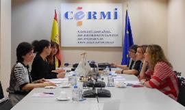 Fundación CERMI Mujeres mantiene un encuentro con Purificación Causapié, portavoz del Grupo Municipal Socialista de Madrid