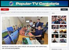 Imagen de la información en Popular TV Cantabria