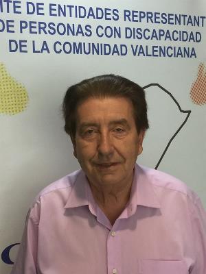 Joan Planells, presidente del CERMI Comunidad Valenciana (CERMI CV)