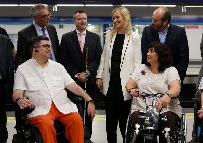 CERMI Comunidad de Madrid celebra el nuevo Plan de accesibilidad universal en Metro de Madrid