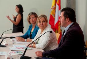 El presidente de CERMI Castilla y León, Francisco Sardón, interviene en la presentación del primer ‘Plan Estratégico de Igualdad de Oportunidades para las personas con discapacidad’