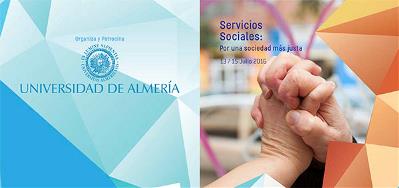 Logotipo del Curso de verano Servicios sociales: por una sociedad más justa